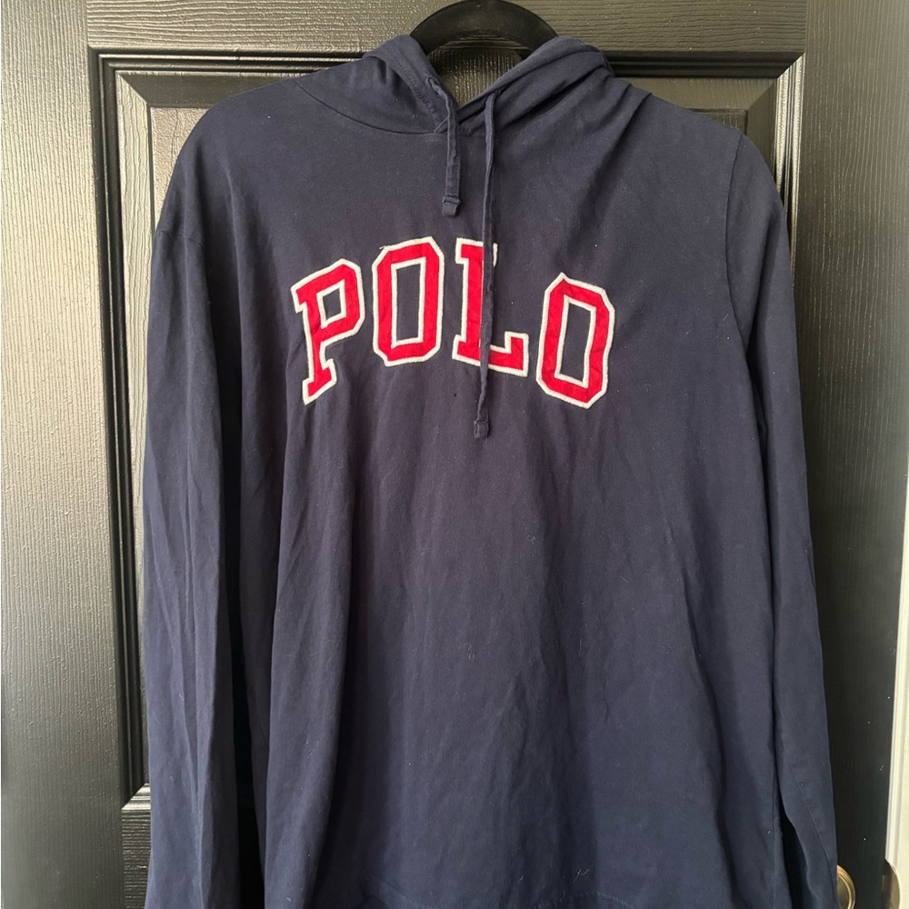 Polo by Ralph Lauren Blue and Red Sweater